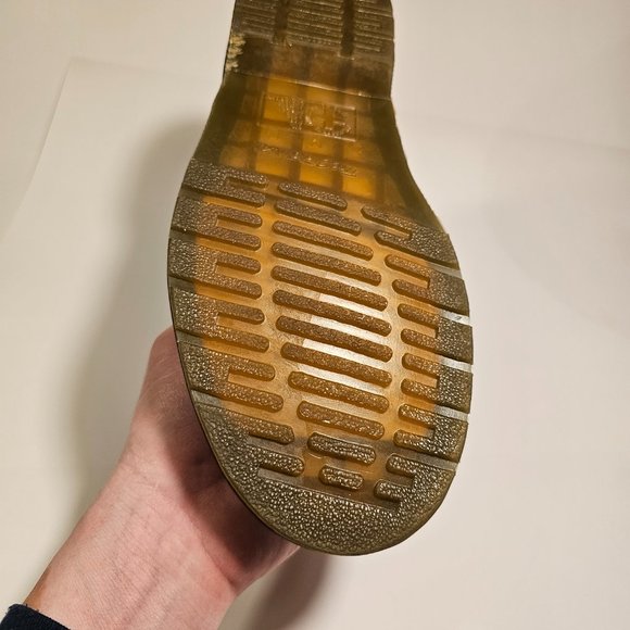 Dr Martin White 1460 SMOOTH LEATHER LACE UP BOOTS - Picture 12 of 15